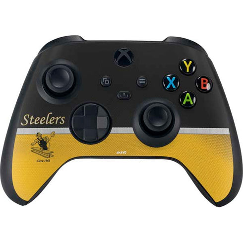 NFL Pittsburgh Steelers Vintage Xbox Series X Bundle Skin