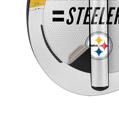 NFL Pittsburgh Steelers White Striped Bose Noise Cancelling Headphones 700 Skin