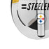 NFL Pittsburgh Steelers White Striped Bose Noise Cancelling Headphones 700 Skin