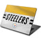 NFL Pittsburgh Steelers White Striped Dell Chromebook Skin
