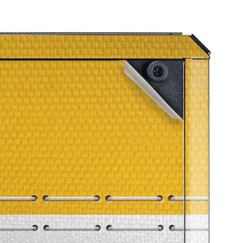 NFL Pittsburgh Steelers White Striped Cooler Master MasterBox Q300L Mini Tower Skin