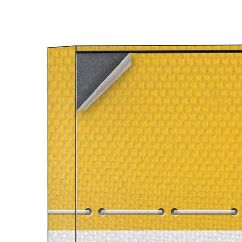 NFL Pittsburgh Steelers White Striped Corsair 4000D Tempered Glass Mid-Tower ATX Case Skin