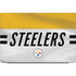 NFL Pittsburgh Steelers White Striped Dell Vostro Skin