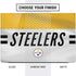 NFL Pittsburgh Steelers White Striped Dell Vostro Skin