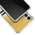NFL Pittsburgh Steelers White Striped Galaxy A13 5G Clear Case
