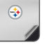 NFL Pittsburgh Steelers White Striped Galaxy A14 5G Skin