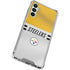 NFL Pittsburgh Steelers White Striped Galaxy A15 5G Clear Case