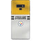NFL Pittsburgh Steelers White Striped Galaxy Note 9 Skin