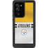 NFL Pittsburgh Steelers White Striped Galaxy Note20 Ultra 5G Waterproof Case