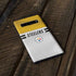 NFL Pittsburgh Steelers White Striped Galaxy S10 Skin