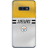 NFL Pittsburgh Steelers White Striped Galaxy S10e Skin