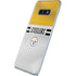 NFL Pittsburgh Steelers White Striped Galaxy S10e Skin