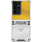 NFL Pittsburgh Steelers White Striped Galaxy S21 Ultra 5G Clear Case