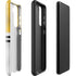 NFL Pittsburgh Steelers White Striped Galaxy S22 Pro Case