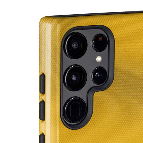 NFL Pittsburgh Steelers White Striped Galaxy S22 Ultra Pro Case