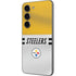 NFL Pittsburgh Steelers White Striped Galaxy S23 Skin