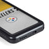 NFL Pittsburgh Steelers White Striped Galaxy S23 Waterproof Case