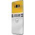 NFL Pittsburgh Steelers White Striped Galaxy S8 Plus Skin