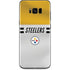 NFL Pittsburgh Steelers White Striped Galaxy S8 Skin