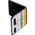 NFL Pittsburgh Steelers White Striped Galaxy Z Flip Skin