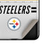 NFL Pittsburgh Steelers White Striped Galaxy Z Flip Skin