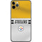 NFL Pittsburgh Steelers White Striped iPhone 11 Pro Max Skin