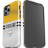 NFL Pittsburgh Steelers White Striped iPhone 12 Pro Max Impact Case