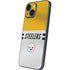NFL Pittsburgh Steelers White Striped iPhone 13 Mini Skin