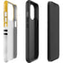 NFL Pittsburgh Steelers White Striped iPhone 14 Pro Impact Case