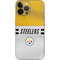 NFL Pittsburgh Steelers White Striped iPhone 14 Pro Max Skin