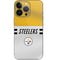 NFL Pittsburgh Steelers White Striped iPhone 14 Pro Skin