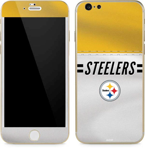 NFL Pittsburgh Steelers White Striped iPhone 6/6s Skin