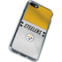NFL Pittsburgh Steelers White Striped iPhone SE (2nd & 3rd Gen) Clear Case