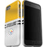 NFL Pittsburgh Steelers White Striped iPhone SE (2nd & 3rd Gen) Pro Case
