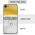 NFL Pittsburgh Steelers White Striped iPhone SE (2nd & 3rd Gen) Skin