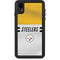 NFL Pittsburgh Steelers White Striped iPhone XR Waterproof Case