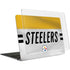 NFL Pittsburgh Steelers White Striped MacBook Air 13in M1 (2021) Case plus Skin