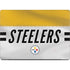 NFL Pittsburgh Steelers White Striped MacBook Pro 14in (2021-24) Skin