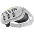 NFL Pittsburgh Steelers White Striped Meta Quest 3 Skin
