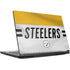 NFL Pittsburgh Steelers White Striped MSI GS65 Stealth Laptop Skin