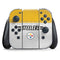 NFL Pittsburgh Steelers White Striped Nintendo Switch (2017-2021) Joy-Con Controller Skin