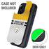NFL Pittsburgh Steelers White Striped Otterbox Defender iPhone Skin