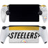 NFL Pittsburgh Steelers White Striped PlayStation Portal Remote Player Skin