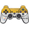 NFL Pittsburgh Steelers White Striped PS3 Dual Shock wireless controller Skin