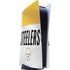 NFL Pittsburgh Steelers White Striped PS5 Console Skin