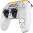 NFL Pittsburgh Steelers White Striped PS5 Controller Skin