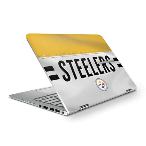 NFL Pittsburgh Steelers White Striped HP Spectre Skin