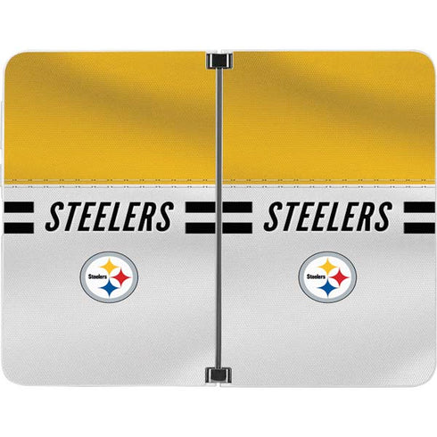 NFL Pittsburgh Steelers White Striped Surface Duo Skin