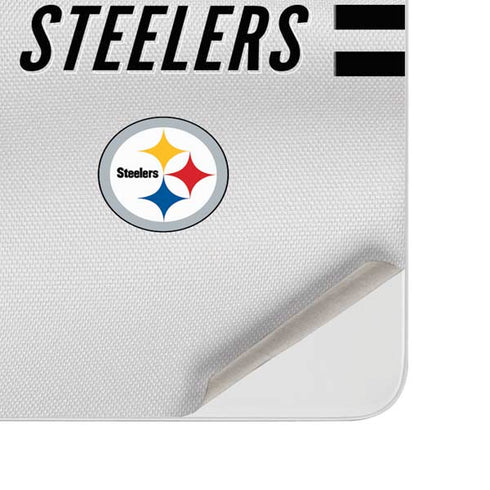 NFL Pittsburgh Steelers White Striped Surface Duo Skin