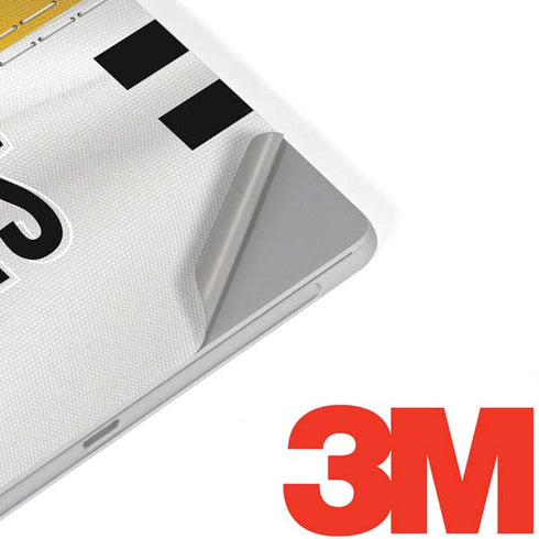 NFL Pittsburgh Steelers White Striped Surface Go Skin